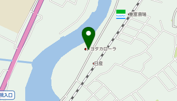 トヨタカローラ鹿児島姶良店の地図画像