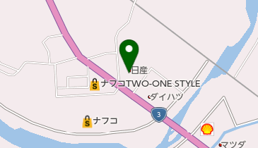 鹿児島日産上川内店の地図画像