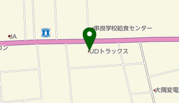 UDトラックス鹿屋カスタマーセンターの地図画像