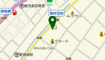 レッドバロン鹿児島南の地図画像