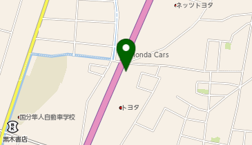 Honda Cars鹿児島北隼人店の地図画像