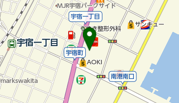 鹿児島三菱自動車販売鹿児島本店の地図画像