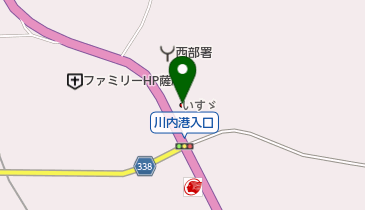 いすゞ自動車九州川内支店の地図画像