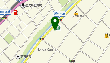 レッドバロン鹿児島南の地図画像