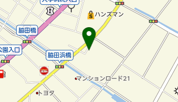 オートプラザウチ鹿児島店の地図画像