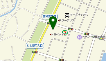 鹿児島トヨペット南栄マイカーセンターの地図画像