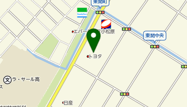 鹿児島ダイハツ販売東開店の地図画像
