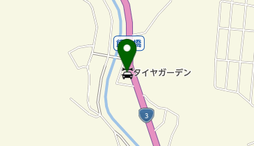 タイヤガーデンヨマチの地図画像