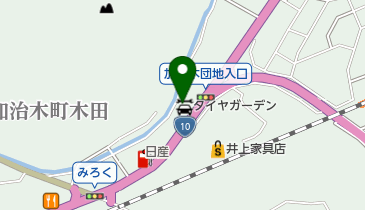 タイヤガーデンROADの地図画像