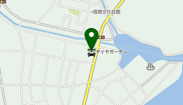 タイヤガーデン指宿の地図画像