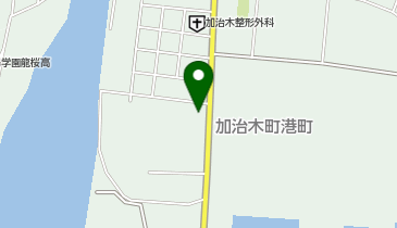 中間モータースの地図画像