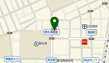 カーコンビニ倶楽部マスダ石油鹿児島城西店の地図画像