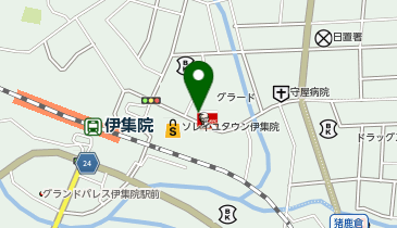 マクドナルドグラード伊集院店の地図画像