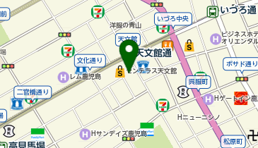31アイスクリームセンテラス天文館店の地図画像