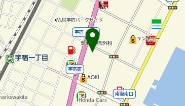 ケンタッキーフライドチキン南鹿児島店の地図画像