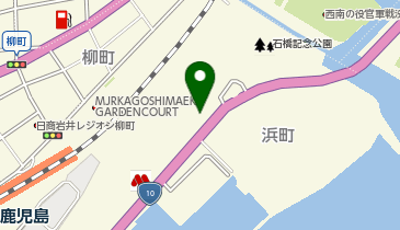 すき家鹿児島ベイサイド店の地図画像