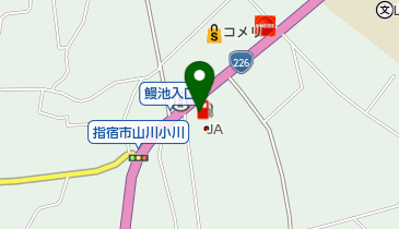 JA-SS山川SSの地図画像