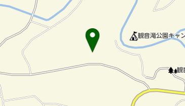 観音滝温泉「滝の宿」の地図画像