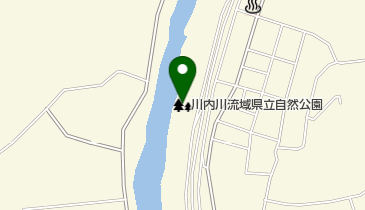 川内川流域県立自然公園の地図画像