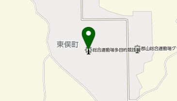 鹿児島市郡山総合運動場多目的競技場の地図画像