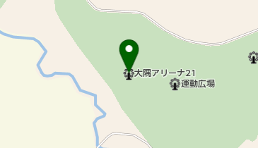 大隅アリーナ21の地図画像