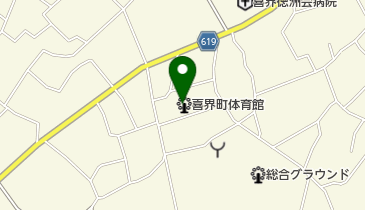 喜界町体育館の地図画像