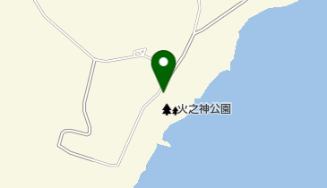 火之神公園キャンプ場の地図画像