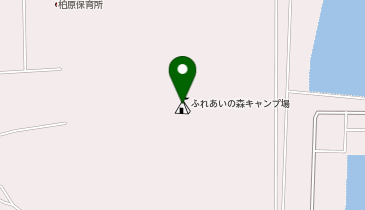 ふれあいの森キャンプ場の地図画像