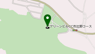 グリーンヒルカントリークラブの地図画像