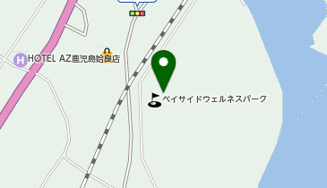 ベイサイドウェルネスパークの地図画像