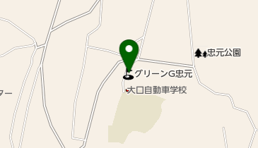 グリーンゴルフ忠元の地図画像