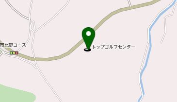 トップゴルフセンターの地図画像