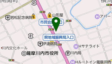 ミニボートピアさつま川内の地図画像