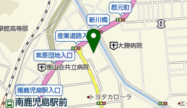 サンライトゾーン」(鹿児島市-ボウリング場-〒890-0068)の地図
