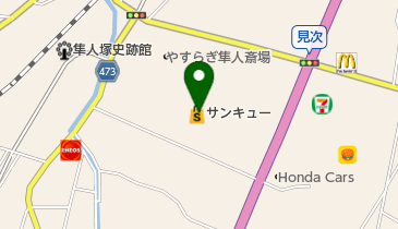 ふぇすたらんど隼人店の地図画像