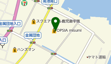 楽市楽座オプシアミスミ店の地図画像