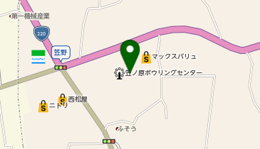 サンゲームス鹿屋店の地図画像