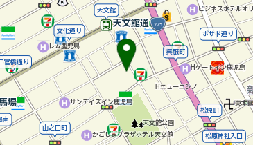 THE 3RD PLANETサープラ天文館あそびタウンの地図画像