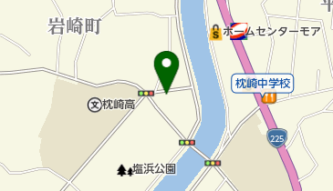 枕崎市営プールの地図画像