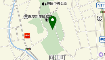 鹿屋市営プールの地図画像