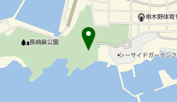 長崎鼻海水プールの地図画像