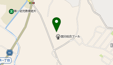 桷志田泉健康プールの地図画像