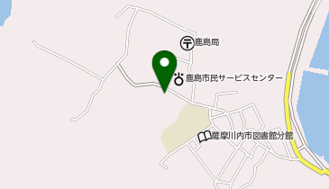 鹿島コミュニティプールの地図画像