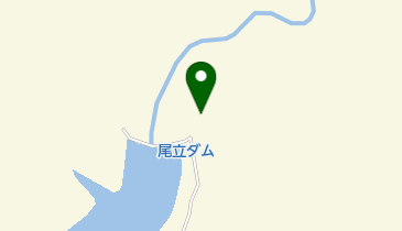 千頭川の渓流とトロッコの地図画像