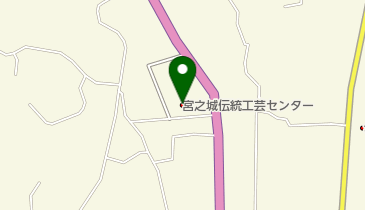 宮之城伝統工芸センターの地図画像