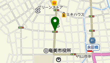 奄美まつりの地図画像