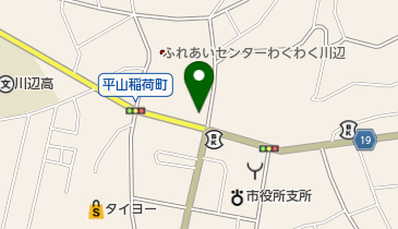 川辺祇園祭の地図画像