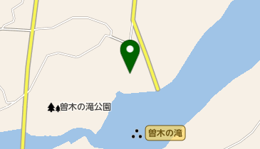 曽木の滝公園もみじ祭りの地図画像