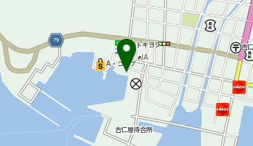 海底観光船「りゅうぐう」サンゴコースの地図画像