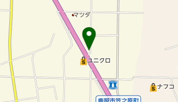 ダイビングポイント・フィンの地図画像